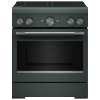 KitchenAid 30" 4.1 Cu. Ft. True Convection Freestanding Induction Air Fry Range (KFIS930SJP) - Juniper