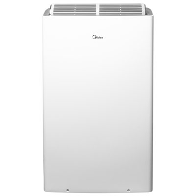 Climatiseur Portatif De Midea - 12 000 Btu (Couverture De 550 Pi²) - 58,5 Db, Télécommande - Blanc