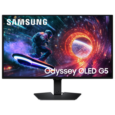 Boîte Ouverte - Moniteur De Jeu Delo Qhd Gàg 180 Hz 0,03 Ms G-Sync Freesync Odyssey 27 Po De Samsung (Ls27Fg502Snxza) - Noir