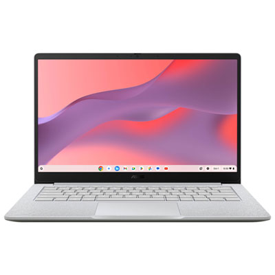 Chromebook 14 Po Cx14 D'asus - Gris Pur (N50 D'intel/ram 4 Go/emmc 64 Go/chromeos)