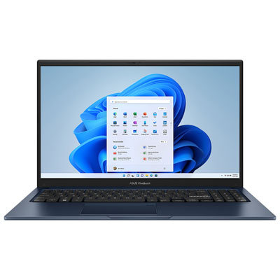Portable 15,6 Po Vivobook 15 D'asus - Bleu Calme (Core 3 100U D'intel/ram 8 Go/ssd 512 Go/windows 11 Famille)