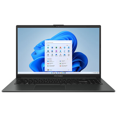 Portable 15,6 Po Vivobook Go 15 D'asus - Noir Mixte (N150 D'intel/ram 4 Go/ufs 128 Go/windows 11 Famille)