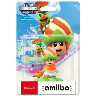 amiibo Super Mario Bros. Wonder Poplin & Prince Florian Great item