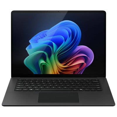 "Microsoft Surface 15"" 120Hz Touchscreen Laptop - Snapdragon X1 Elite - 16GB RAM - 512GB SSD - Windows 11 Pro - En - Black"