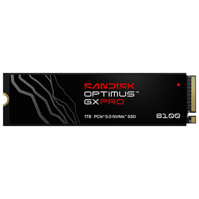 Sandisk Optimus GX Pro 8100 1TB NVMe PCIe Internal Solid State Drive (SDSP82100TAN-000E0)
