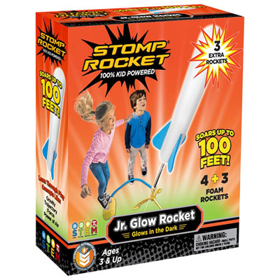 Stomp Rocket Jr. Glow Rocket Bundle Pack