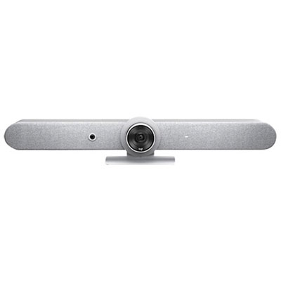 Open Box - Logitech Rally Bar Ultra HD 4K 30fps Video Conferencing Camera with Microphone - White