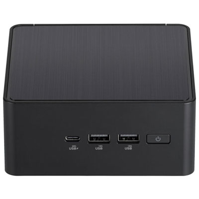 Open Box - Asus NUC 14 Pro Barebone Mini PC - Black (Intel Core Ultra 5 125H/0GB RAM/Windows 11)