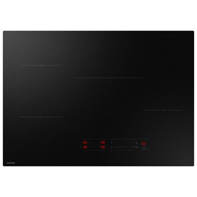 "Open Box - Samsung 30"" 4-Element Induction Cooktop (CC70F30S2DAA) - Black - Scratch & Dent"