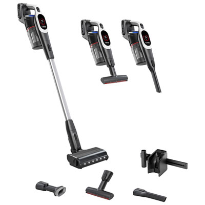 Bosch Unlimited 9 Cordless Bagless Stick Vacuum for Multi-Surface with 60 min Runtime, MicroClean Sensor, HEPA - White