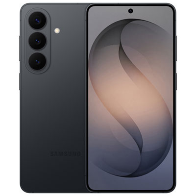 TELUS Samsung Galaxy S26 256GB - Black - Monthly Financing