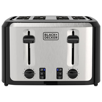 Black & Decker Toaster - 4-Slice - Black