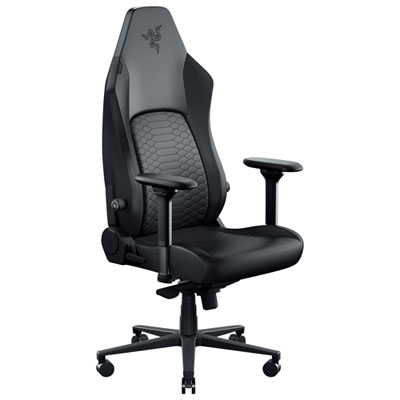 Razer Iskur V2 NewGen Ergonomic EPU Leather Gaming Chair - Black