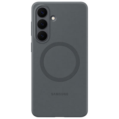 Samsung Silicone Fitted Soft Shell Case with Magnet for Galaxy S26+ (Plus) - Black