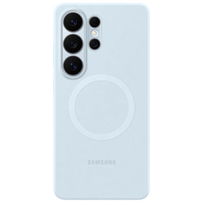 Samsung Silicone Fitted Soft Shell Case with Magnet for Galaxy S26 Ultra - Light Blue