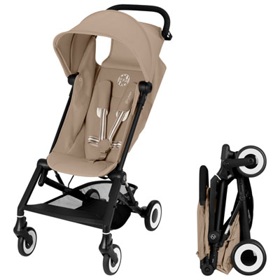 Poussette De Voyage Ultracompacte Agis De Cybex - Beige Amande