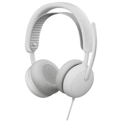 Casque D'écoute Avec Fil À Suppression Active Du Bruit Zone Wired 2 De Logitech - Blanc Cassé