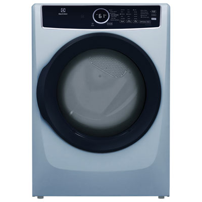 Electrolux 8.0 Cu. Ft. Gas Steam Dryer (ELFG7437AG) - Glacier Blue Love the washer pod area