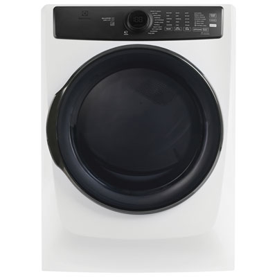 Electrolux 8.0 Cu. Ft. Electric Steam Dryer (ELFE773CMW) - Matte White&nbsp; Love this dryer!