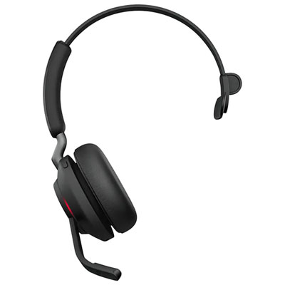 Casque D'écoute Bluetooth À Suppression Du Bruit Evolve2 65 De Jabra Avec Microphone - Noir