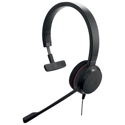 Casque D'écoute Supra-Auriculaire Evolve 20 De Jabra Avec Microphone - Noir