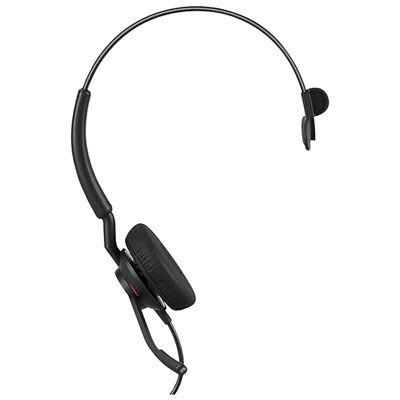 Jabra Engage 40 On-Ear Sound Isolating Mono Headset with Microphone - Black