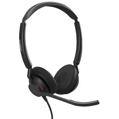 Jabra Engage 50 II On-Ear Sound Isolating Headset with Microphone - Black