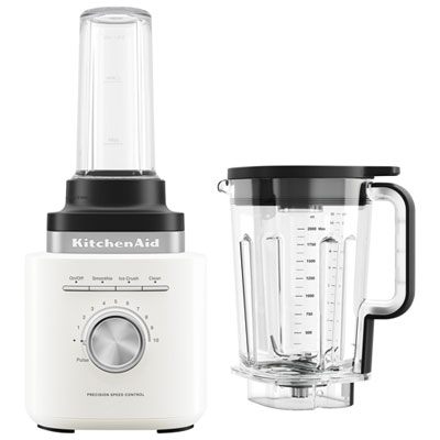 KitchenAid Pure Power 2L 1700-Watt Blender with Personal Blending Jar - Porcelain White Love it