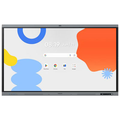 "Samsung 75"" WAFX-P Series 4K Ultra HD Interactive Commercial Display"
