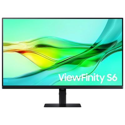 Samsung 32" QHD 100Hz 5ms GTG IPS LCD Monitor (LS32D604UENXGO) - Black