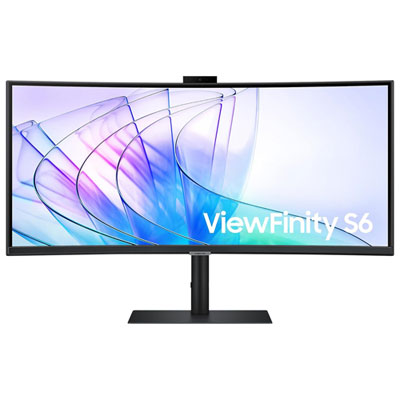 Samsung 34" QHD 100Hz 5ms GTG VA LCD FreeSync Monitor (LS34C654VENXGO) - Black