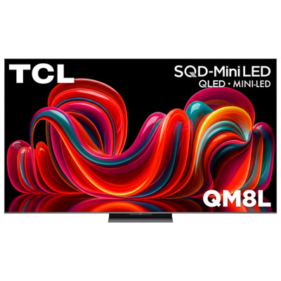 Téléviseur Google Qd Mini-Del Hdr Uhd 4K De 85 Po Série Qm8L De Tcl (85Qm8L) - 2026