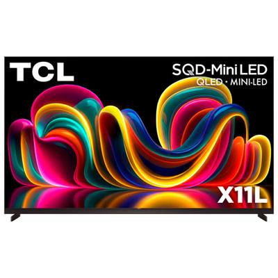 "TCL 85"" X11L Series 4K UHD HDR SQD Mini-LED Android Smart TV (85X11L) - 2026"