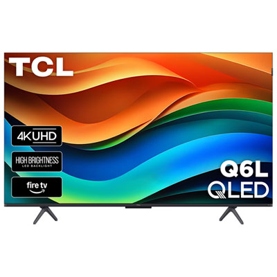 TCL 50" Q6L Series 4K UHD HDR QLED Fire TV Smart TV (50Q6L) - 2026