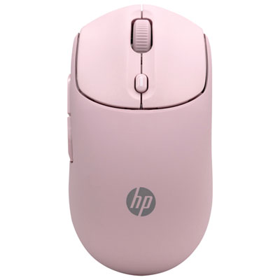HP 400 Quiet 6000 DPI Wireless Optical Mouse - Pink I love how the buttons are soft and easy to reach