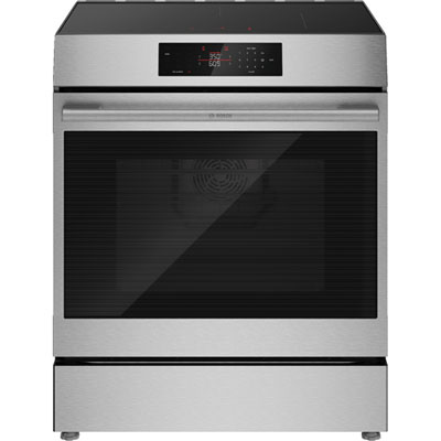Bosch 500 Series 30" 5.8 Cu. Ft. True Convection Slide-In Induction Range (HIF5050MC) - Stainless Steel Love Bosch