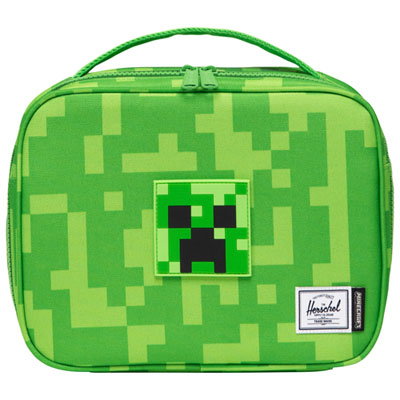 Herschel Supply Co. Minecraft Pop Quiz 5L Lunch Box - Creeper
