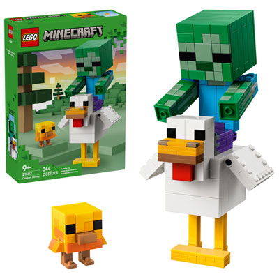 LEGO Minecraft: Chicken Jockey - 344 Pieces (21582) Great set