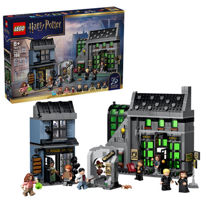LEGO Harry Potter: Knockturn Alley Wizarding Shops - 788 Pieces (76471) Love Legos!