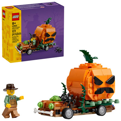 LEGO: Jack-O'-Lantern Pickup Truck - 177 Pieces (40822)