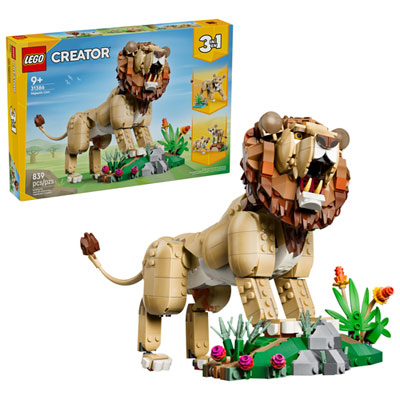 LEGO Creator: 3-in-1 Wild Animals Majestic Lion - 839 Pieces (31386) Love!