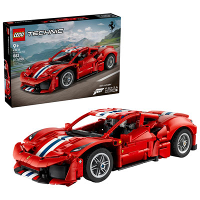 LEGO Technic: Ferrari 488 PISTA Car - 882 Pieces (42235) The set is well constructed and I love the presentation