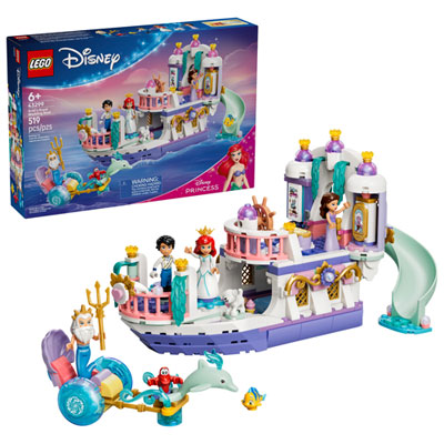 LEGO Disney: Ariel’s Royal Wedding Boat - 519 Pieces (43299) Best thing for a kid to play