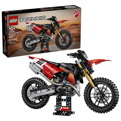 LEGO Technic: Ducati Desmo450 MX Factory Motorcycle - 457 Pieces (42238) 