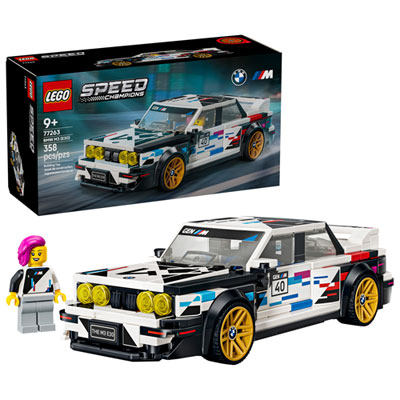 LEGO Speed Champions: BMW M3 (E30) - 358 Pieces (77263) We love LEGO anything!