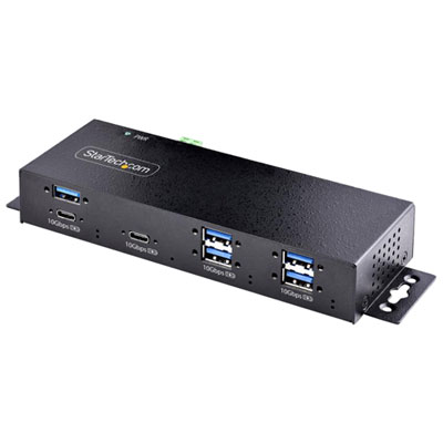 Concentrateur Usb 7 Ports 10 Gb/s Avec Adaptateur D'alimentation De Startech (Hb31C5A2Cme)