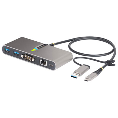 StarTech 7-in-1 USB-C Multiport Adapter (5G2A1SGBB-USB-C-HUB)