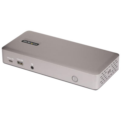 Station D'accueil Usb-C Pour Trois Moniteurs 4K Avec Alimentation Pour Portable De 100 W De Startech (150N-Usb4Dock-Triple)
