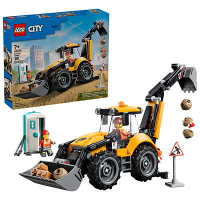 LEGO City: Backhoe Loader - 301 Pieces (60480) Love the expansion on Construction series!
