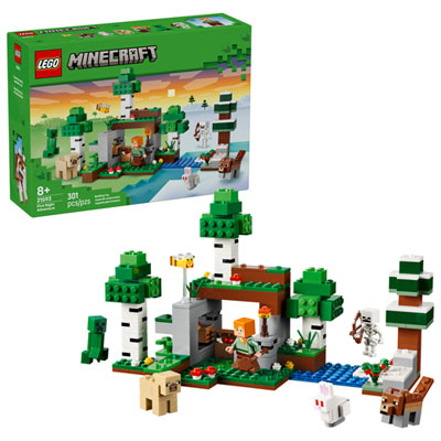 LEGO Minecraft: First Night Adventure - 301 Pieces (21593)